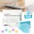 100 Piece Floor Cleaning Tablets Multi-Surface Cleaner, 2026 New Multi-Surface Floor Cleaner Tablet, Floor Cleaning Solution Tablets, for Hardwood, Laminate Floors, Wall Tiles, Glass (Blue, 100pcs)