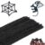100 Pieces Black Pipe Cleaners Bulk Fuzzy Sticks Chenille Stems 12 Inch Pipe Cleaners for DIY Art Projects, Craft Supplies, Hair Pipe Cleaners