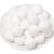 100 Pieces Pom Poms White, 1.2 inch Large Craft Pompoms, Soft Fluffy Puff Balls for DIY Arts and Bulk Craft Making Decorations Supplies (White, 3 cm / 30 mm)