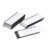 100set C-Shaped Magnetic Card Label Holder for Metal Racks and Shelves