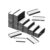 100set Magnetic Shelf Label Holder for Metal Racks and Shelves