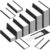 100set Magnetic Warehouse Shelf Sign for Metal Racks and Shelves
