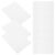 100 Sheets Self Adhesive Laminating Sheet PVC 7 Inch