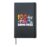 100th Day Of School Teacher Dog Paw Hardcover Journal, Black