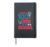 100th Day Of School Teacher Rock Hardcover Journal, Black