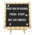 10×10″ Light up Felt Letter Board, Custom Message, First Day of School Sign