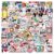 102PCS Baseball Stickers for Scrapbooking, Cute Motivational Vinyl Waterproof Stickers for Water Bottles, Helmets, Luggage, Teaching Incentives, Baseball Decals for Boys Girls Teens and Adults