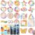 102 Pieces Sensory Stickers for Calm, 2 Texture Styles, Anxiety Relief