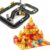 104PCS-Magnetic Tiles Road Set with Cars + Magnatiles Set with Animal