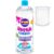 1.06QT Super Clear Slime Activator 34OZ Solution with Plastic Measuring Cup, FunKidz 1L Fine Formulation Work with All Types Slime Glue Washable Non-Toxic Kids Friendly Ingredients