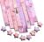 1080 Sheets Origami Star Paper Different Designs of Cute Strips Lucky Star Decoration Folding Paper for DIY Hand Art Crafts Teaching Supplies (Style04-1080 Sheets)