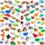 108 Pcs 3D Printed Articulated Animal Fidget Toys Bulk