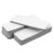 108pcs Blank Magnetic Name Tags Reusable Dry Erase Labels for Fridge