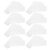 108pcs Reusable Magnetic Name Tags Dry Erase Labels