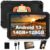 10 inch Tablet with 14GB RAM 128GB ROM, Octa-Core Android 13 Tablets with 8000mAh, Drop-Proof Case, HD IPS Display, 5G+2.4G WiFi, Bluetooth 5.0, GPS, TF 1TB, Split Screen Support,Metal Body (Black)