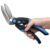 10In Multipurpose Heavy Duty Scissors，Utility Industrial Scissors- Stainless Steel with Serrated Blade, Perfect for Thick Fabrics, Leather, Cardboard, Wood, Carpets and Industrial Shears