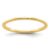 10K Gold 1.2mm Half Round Stackable Band Size 6