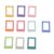 10 Pack 3-inch Assembled DIY Frame Set for Refrigerator Post 8.8*6.5*0.6cm