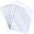 10 Pack 8.5 x 11” Rigid Sheet Protectors Hard Document Sleeve | Rigid Print Protectors Rigid Plastic Protectors Photo for Document Printed Papers Photos Certificate Display