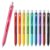 10 Pack Assorted Color Gel Pens 0.7mm Medium Point Quick Dry