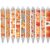 10 Pack Fall Thanksgiving Pens, Pumpkin Plaid Maple Leaf Ballpoint Pens