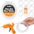10 Pack Long Mini Hot Glue Stick Rolls, 3 FT Long x 0.27″ Diameter Glue Sticks for Glue Gun, Perfect Fit for Mini Glue Guns, Widely Used in Wood, Metal, Glass, Plastic, Floral, Fabric, and More