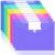 10 Pack Plastic Envelopes File Folders, Plastic Filing Folders A4 Pouch