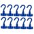10 Pack Red 31LBS Neodymium Magnetic Hooks Heavy Duty Fridge Grill Key Stor