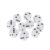 10Pcs 16mm D3 Six Sided Dices for Dungeons RPG