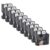 10Pcs 9mm Black on White Label Tape Compatible with 4200 5000 5200 6000 Label Makers