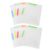 10pcs A3 Dual Rod Swing Clip Document Folder Organizer Report Covers