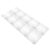 10pcs A5 7-Hole Plastic Photo Album Refill Pages 4-Pocket Sleeves