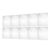 10pcs A5 7-Hole Plastic Photo Album Refill Sheets 4-Pocket