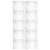 10pcs A5 7 Hole Binder Photo Sleeves 4-Pocket Plastic Insert Pages