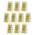 10pcs Acrylic Double-Sided Desktop Memo Clamp Desk Warning Sign