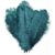 10Pcs Artificial Ostrich Feathers DIY Decor for Home Wedding Party Office, Teal