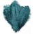 10Pcs Artificial Ostrich Feathers DIY Decor for Home Wedding Party Office, Teal