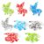 10 Pcs Assorted Dragon Sensory Bubble Pop Fidget Toy, Push Stress Relief Educational Tool for Kids and Adults