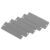 10pcs Black Stainless Steel Blank Name Plate for Industrial Equipment