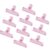 10Pcs Clear Acrylic Binder Clip for Picture Document Drawing Board 75mm Long Paper Clip File Paper Clamp Food Bag Folder Clips