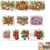 10PCS DIY Xmas Diamond Art Crystal Scratch Card (Bells) KO008