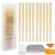 10 Pcs Ear Wax Removal Kit, with Storage Box, Protective Discs & Cotton Swabs, Natural SPA Relaxation Candles Set for Home Use