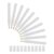 10pcs Empty Acrylic Paint Marker Aluminum Refillable Fine Tip White