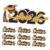 10pcs Graduation Brooches Class of 2026 Zinc Alloy Souvenir Pin