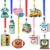 10PCS Hall Pass Lanyards and School Passes Set, Durable Wooden Bathroom Pass for Classrooms, Hall, Restroom, Library, Office & Nurse, School Students Teacher Supplies Gift
