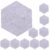10pcs Hexagonal Felt Bulletin Board for Office and Classroom Display