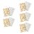 10pcs Holographic Star Reward Stickers for Students, Paper
