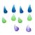 10Pcs Horn Tip Push Pin Cork Notice Board Pushpin Decorative Thumb Tacks Map Pins for Displaying Picture Note Thumbtacks