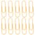 10 Pcs Jumbo Paper Clips, 4 Inch Extra Large Paper Clips for Home,School and Office Use Document Organizing Office Supply Accessories (Orange)