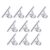 10 Pcs Large Clips Stainless Steel Clips Metal File Paper Binder Receipt Clip Sealing for